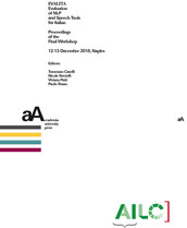 EVALITA Evaluation of NLP and Speech Tools for Italian