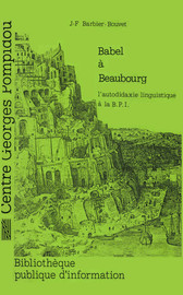 Babel à Beaubourg