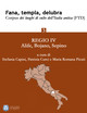 Fana, templa, delubra. Corpus dei luoghi di culto dell'Italia antica (FTD) - 3