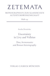 Uncertainty in Livy and Velleius