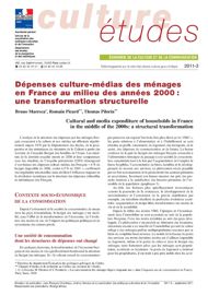 Dépenses culture-médias des ménages en France au milieu des années 2000 : une transformation structurelle