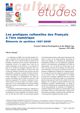 Les pratiques culturelles des Français à l'ère numérique