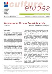 Les enjeux du livre au format de poche