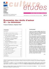 Economies des droits d'auteur - III