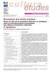 Économies des droits d’auteur - IV