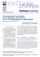 L’enseignement spécialisé de la musique, de la danse et de l’art dramatique en 2008-2009