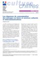 Les dépenses de consommation des ménages en biens et services culturels et télécommunications
