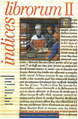 Indices Librorum, II