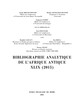 Bibliographie analytique de l’Afrique antique XLIX (2015)