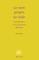 Le nom propre en Inde