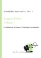 Leggere Fichte. Volume I