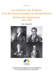 Les ministres des Finances de la Révolution française au Second Empire (II)