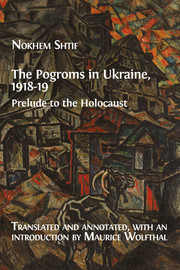The Pogroms in Ukraine, 1918-19