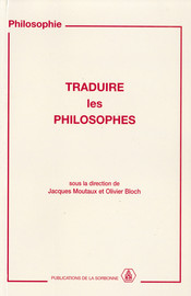 Traduire les philosophes - Le latin en tant que langue moderne - Éditions de la Sorbonne
