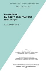 La parenté en droit civil français