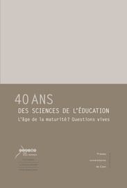 Les origines et          l’évolution des sciences de l’éducation en pays          francophones