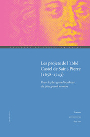 Liste chronologique des          ouvrages de l’abbé Castel de Saint-Pierre parus de son          vivant