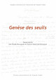 Prière d’insérer et quatrième de couverture : deux seuils de manuscrits louis-combétiens (1970-1985)