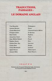 "Le défi du prosaïque" : une critique des traductions françaises de John Donne