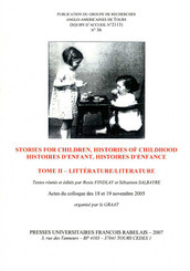 Stories For Children, Histories of Childhood. Volume II