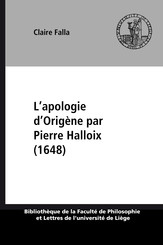 L’apologie d’Origène par Pierre Halloix (1648)