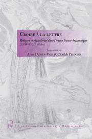 Croire à la lettre : faits, tableaux et signes dans la correspondance entre Antoine Court et Jacques Serces