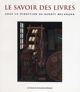 Le savoir des livres