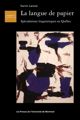 La langue de papier