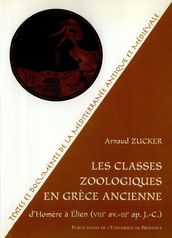 Les classes zoologiques en Grèce ancienne