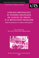 Les statuts synodaux des diocèses de sens et d’Auxerre, du concile de trente à la révolution française