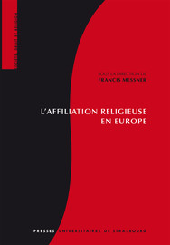 L’affiliation religieuse en Europe