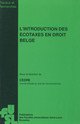 L’introduction des écotaxes en droit belge