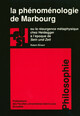 La phénoménologie de Marbourg