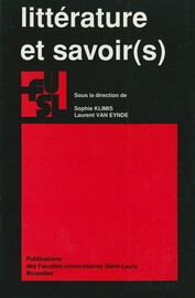 Litterature Et Savoir S La Litterature Comme Moyen De Connaissance Temps Vecu Et Temps Historique Dans De Secretes Injustices De Xavier Hanotte Un Point De Vue D Historien Presses De L Universite