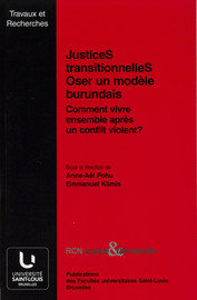 Justices Transitionnelles Oser Un Modele Burundais Annexe Accords D Arusha Pour La Paix Et La Reconciliation Au Burundi 28 Aout 2000 Extraits Presses De L Universite Saint Louis
