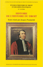Histoire du droit et de la justice / Justitie - en rechts - geschiedenis
