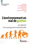 L’environnement en mal de gestion