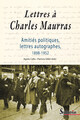 Lettres à Charles Maurras