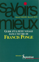 Francis Ponge : actes ou textes