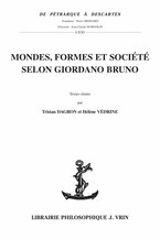 Mondes, formes et société selon Giordano Bruno
